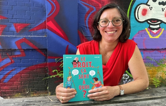 Une BD pour expliquer le droit aux enfants : « Chaque mot a son importance, parce qu’il doit être interprété sans doute »