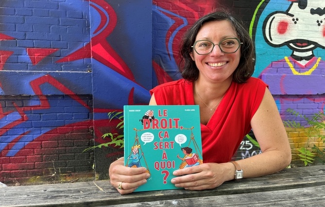 Une BD pour expliquer le droit aux enfants : « Chaque mot a son importance, parce qu’il doit être interprété sans doute »