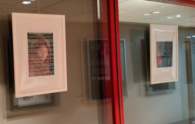 (94) Une exposition en soutien aux femmes afghanes au barreau du Val-de-Marne