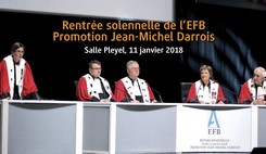Rentrée solennelle de l’EFB - Promotion Jean-Michel Darrois