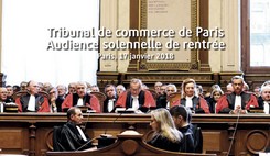 Audience solennelle de rentrée du Tribunal de commerce de Paris