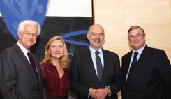 Pierre Moscovici était l'invité du Cercle : 