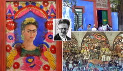 Quel célèbre fugitif soviétique réfugié chez un grand peintre mexicain tomba amoureux de l’épouse de ce dernier, une artiste dont l’art était « un ruban autour d’une bombe » ?