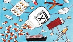 La vente de contrefaçon de médicaments dans le monde représente 4 milliards d’euros 