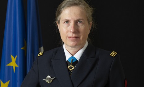 Monique Legrand-Larroche a pris ses fonctions d’inspectrice générale des armées 