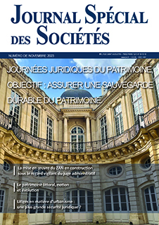 Journal Spécial des Sociétés - Annonces légales et judiciaires